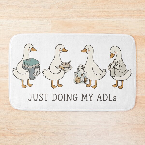 Item preview, Cute Ducks Just Doing My ADLs Occupational Therapy Self Care Mental Health designed and sold by StanaLuis.