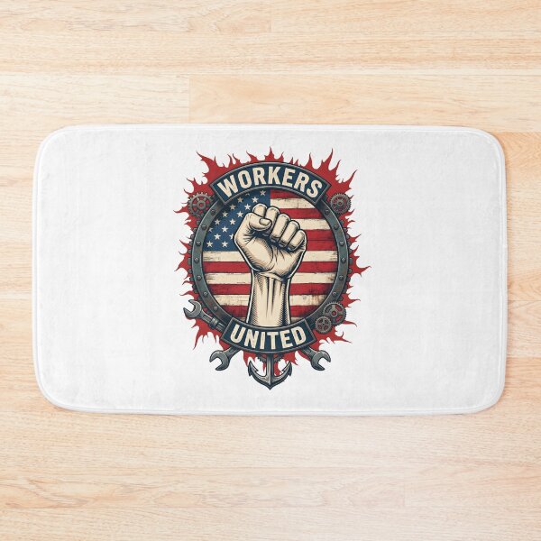 Item preview, Workers United USA Shirt – Patriotic Labor Day Graphic Tee designed and sold by relso.