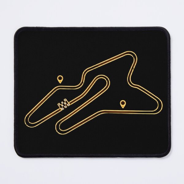Item preview, The F40 Circuit: Golden Neon Supercar Silhouette designed and sold by ticzla95.