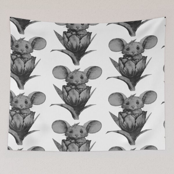 Item preview, Mouse in a Tulip designed and sold by kinpirks.