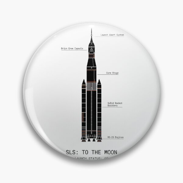 Item preview, NASA SLS Rocket Blueprint - Artemis Moon Mission designed and sold by blastercreation.