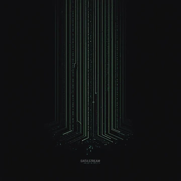 Artwork thumbnail, Data Stream by Inquu