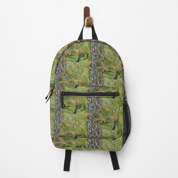 Item preview, Tree Trunks in the Grass by Vincent van Gogh: Post Impressionist Nature Print designed and sold by artofuniverse.