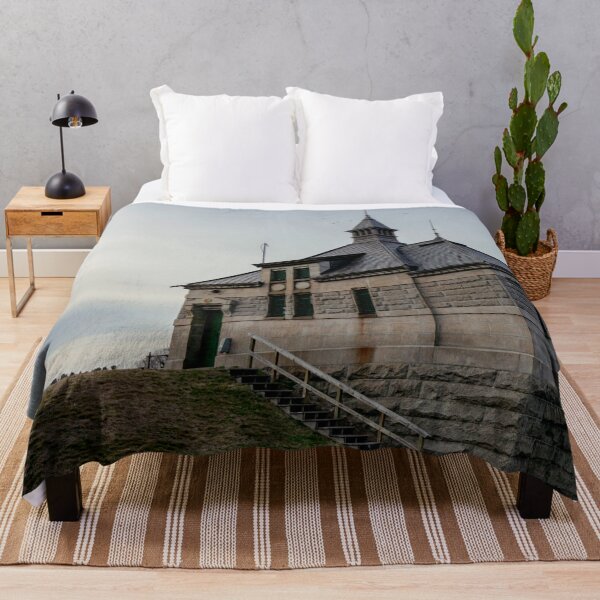 Item preview, Historic Stone Building on Hill New England Architecture designed and sold by MDCCo.