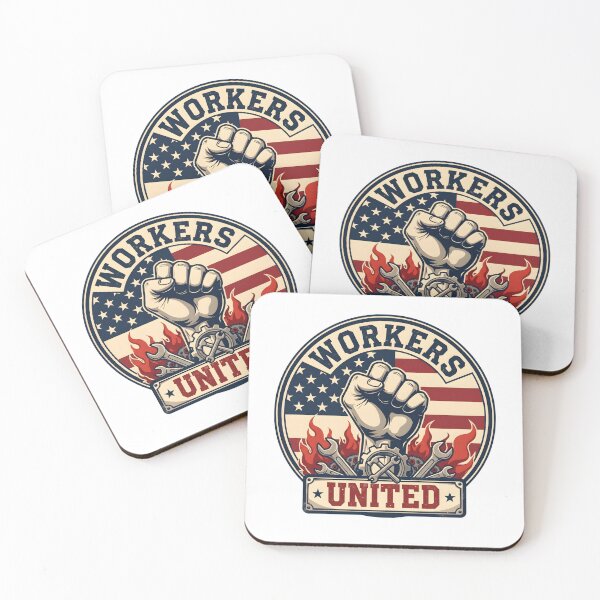 Item preview, Workers United Patriotic Shirt – Vintage Labor Day USA Graphic Tee designed and sold by relso.