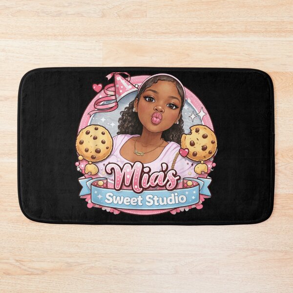Item preview, Mia Sweet Studio Cute Baker Girl Chocolate Chip Cookies Pastry Chef Logo designed and sold by StanaLuis.
