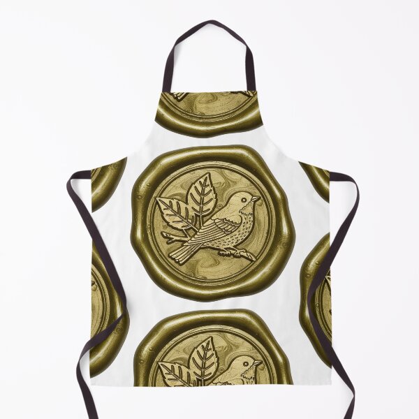 Item preview, Vintage Gold Bird Wax Seal designed and sold by AnimaliaStar.