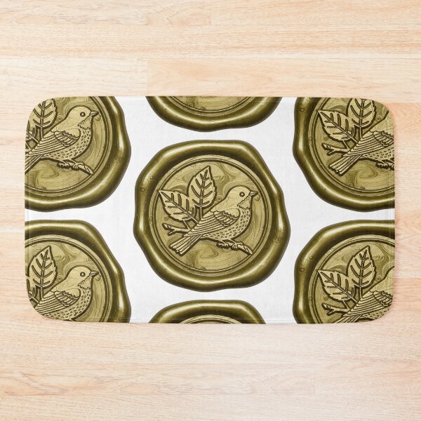 Item preview, Vintage Gold Bird Wax Seal  designed and sold by AnimaliaStar.