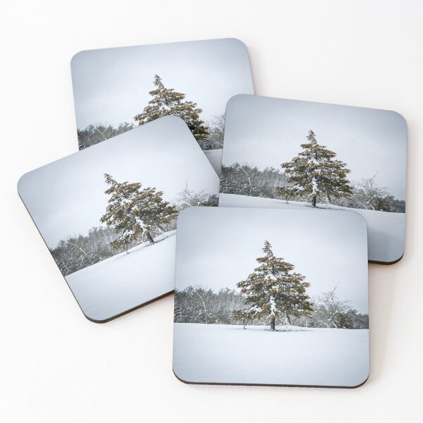 Item preview,  Lone Pine Tree in Winter Snow New England Landscape designed and sold by MDCCo.