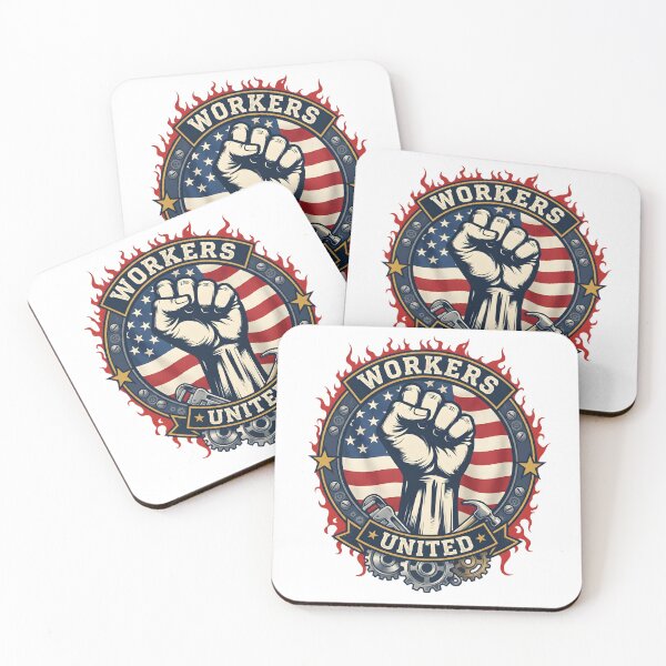 Item preview, Workers United Streetwear Shirt – Labor Day Patriotic Graphic Tee designed and sold by relso.