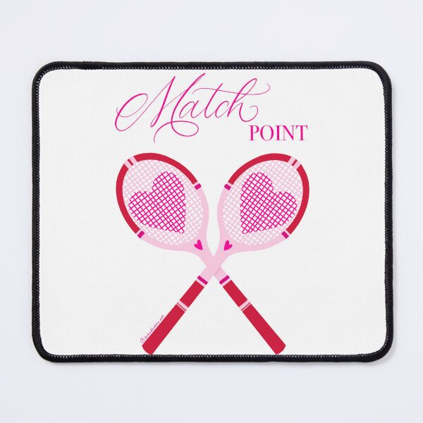 Item preview, Match point heart pink designed and sold by dudaoliveira.art.