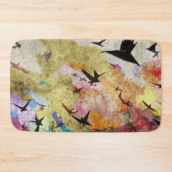 Item preview, Abstract flying birds designed and sold by kinpirks.