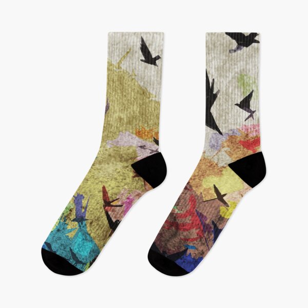 Item preview, Abstract flying birds designed and sold by kinpirks.
