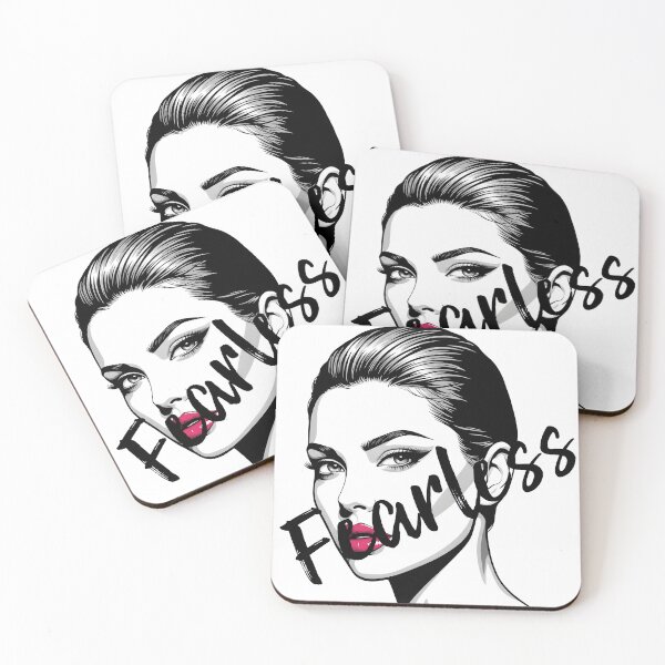 Item preview, Fearless Bold Female Portrait Illustration designed and sold by Ossvio.