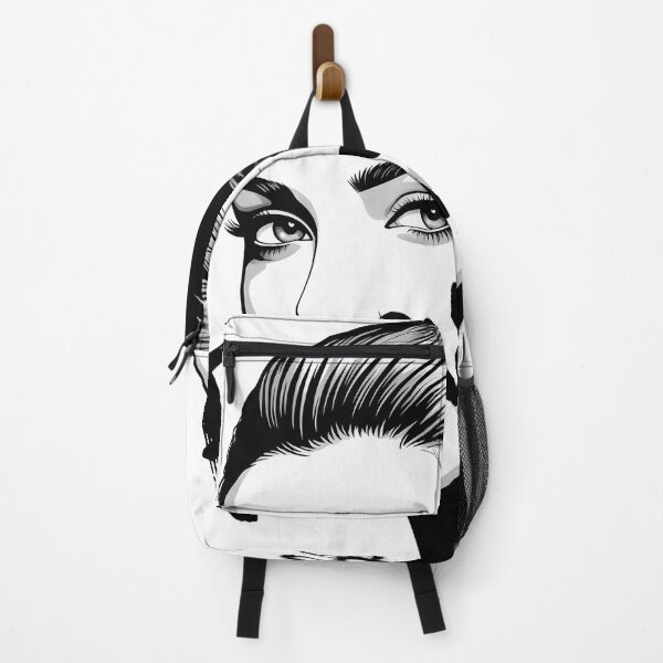 Item preview, Fearless Bold Female Portrait Illustration designed and sold by Ossvio.