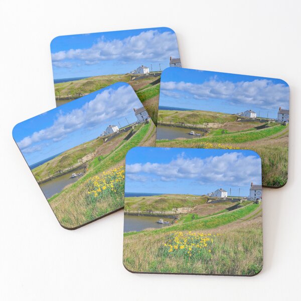 Item preview, Seaton Sluice Harbour in Springtime designed and sold by Violaman.