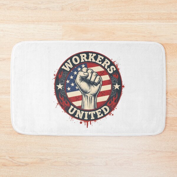 Item preview, Workers United Graphic Tee – Labor Day Patriotic Worker Shirt designed and sold by relso.