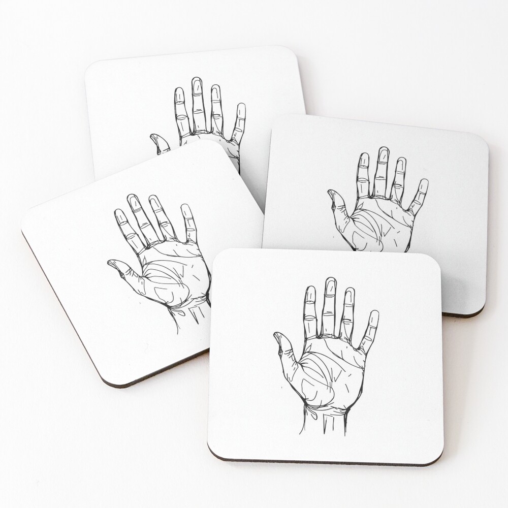 Item preview, Coasters (Set of 4) designed and sold by Inquu.
