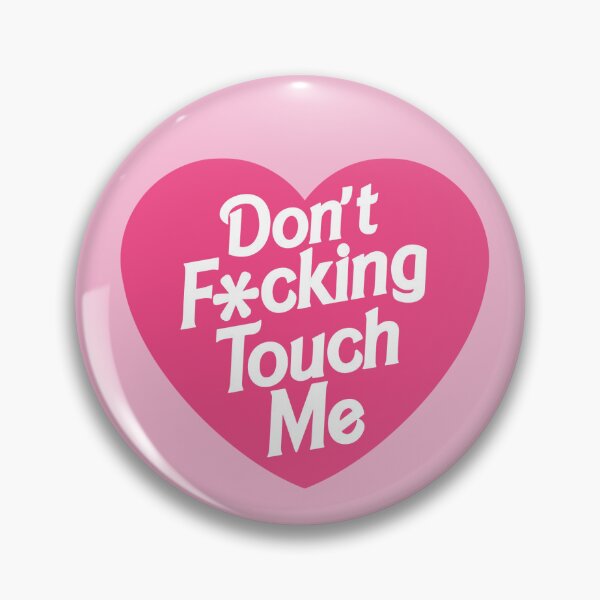 Item preview, Don't Touch Me Don't Touch My Phone Red Heart on Pink designed and sold by Teeter-Totter.
