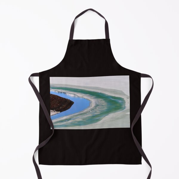Item preview, Abstract Frozen Lake Curve Minimal Nature Landscape designed and sold by onubi.