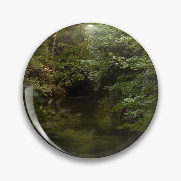 Item preview, Lush Green Stream Through Trees Summer Nature Photography designed and sold by MDCCo.