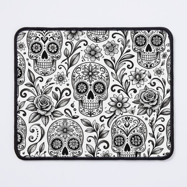 Item preview, Skulls and Flowers designed and sold by Imprearte.