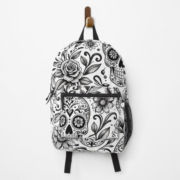 Item preview, Skulls and Flowers designed and sold by Imprearte.