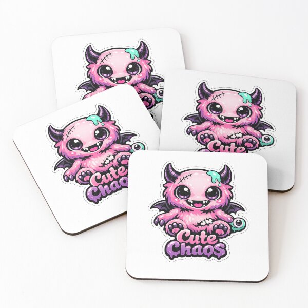 Item preview, Cute Chaos Monster – Kawaii Horror Demon Aesthetic designed and sold by CosmicSplendor.