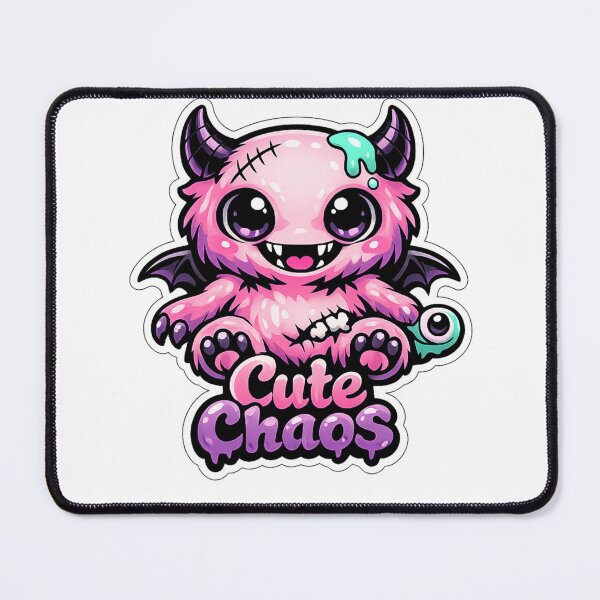 Item preview, Cute Chaos Monster – Kawaii Horror Demon Aesthetic designed and sold by CosmicSplendor.