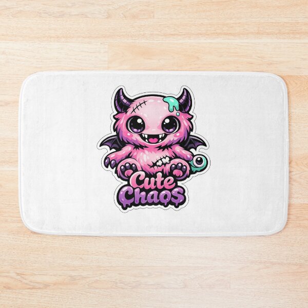 Item preview, Cute Chaos Monster – Kawaii Horror Demon Aesthetic designed and sold by CosmicSplendor.