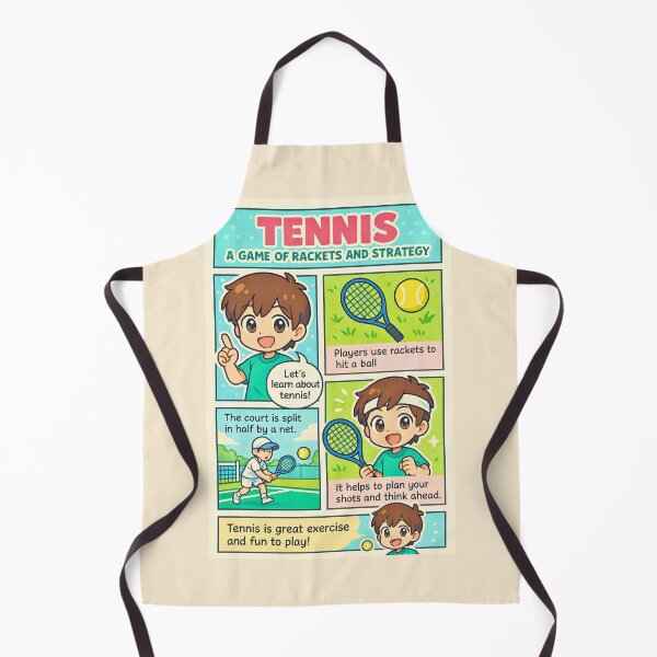 Item preview, Tennis Game of Strategy Fun Facts designed and sold by HanaiPrint.