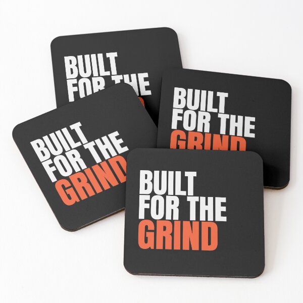 Item preview, Built for the Grind Bold T-Shirt | Motivation Shirt | Endurance Training Apparel designed and sold by endurothreads.