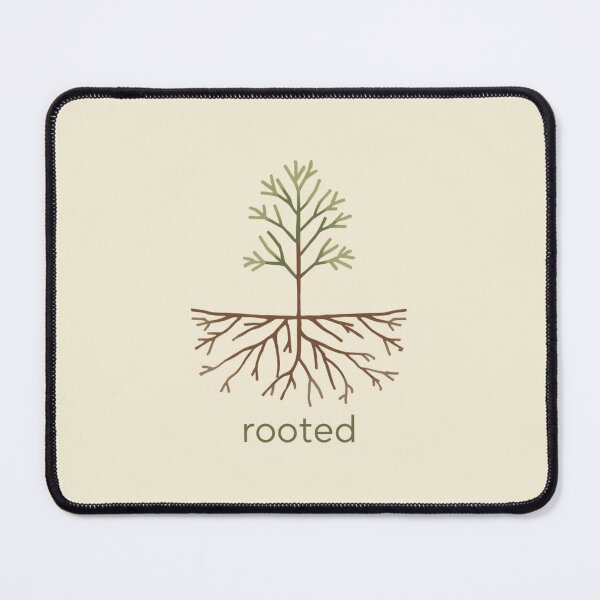 Item preview, Rooted grapchic print designed and sold by Inquu.