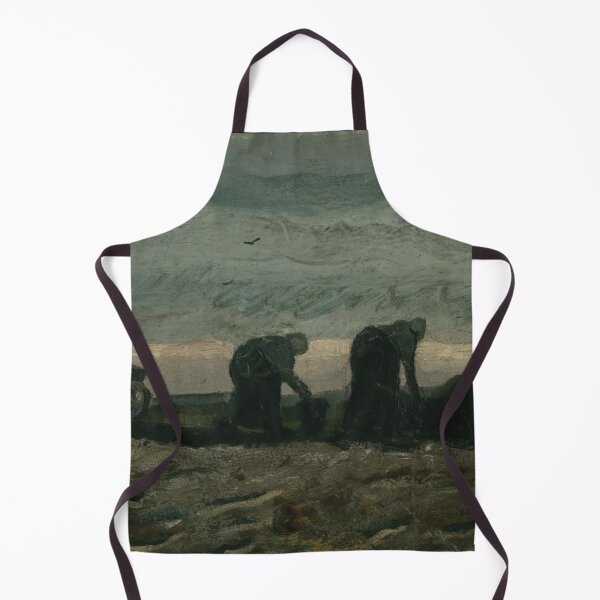 Item preview, Two Women on the Heath by Vincent van Gogh: Rustic Post Impressionist Poster designed and sold by artofuniverse.