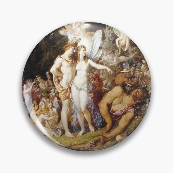 Item preview, The Reconciliation of Oberon and Titania - Sir Joseph Noel Paton designed and sold by forgottenbeauty.