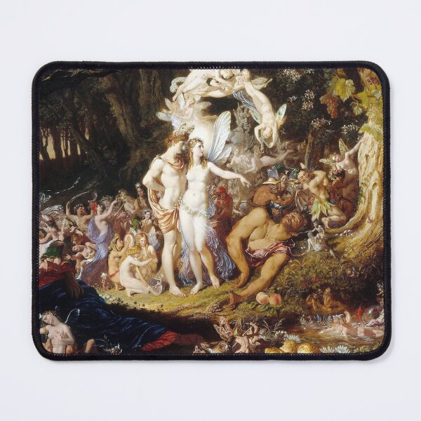Item preview, The Reconciliation of Oberon and Titania - Sir Joseph Noel Paton designed and sold by forgottenbeauty.