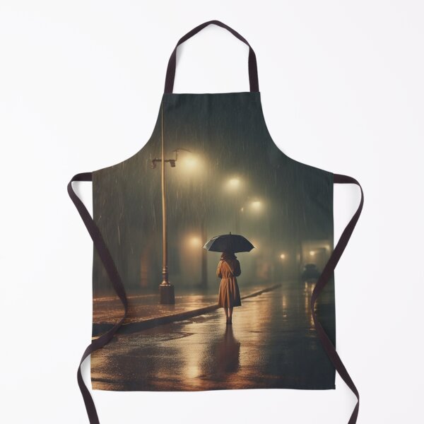 Item preview, Solitude in the Rain - A Quiet Night Walk designed and sold by Bad7Wear.