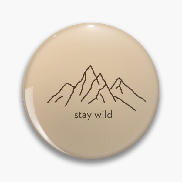 Item preview, Stay wild moutain print designed and sold by Inquu.
