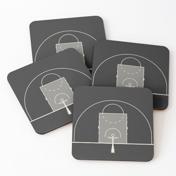 Artikelvorschau, Basketball-Halbfeld entworfen und verkauft von archetype prints.