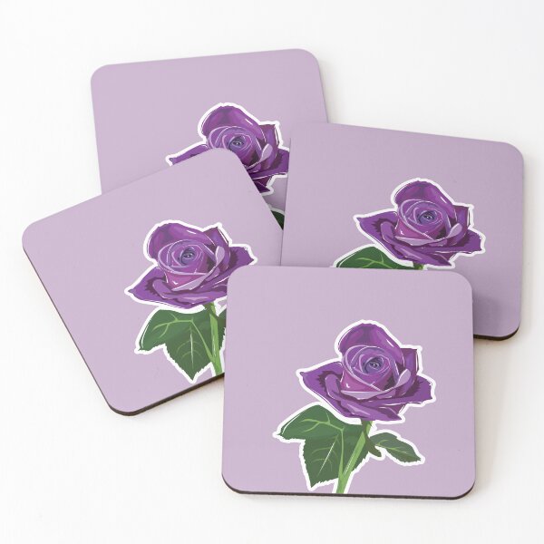 Item preview, Velvet Bloom: The Purple Rose Illustration designed and sold by maulaniism.