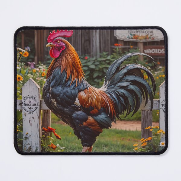 Item preview, Rustic Rooster Farm Art Print designed and sold by BeautifulVirtues.