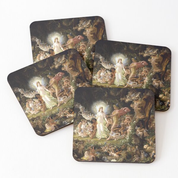 Item preview, The Quarrel of Oberon and Titania - Sir Joseph Noel Paton designed and sold by forgottenbeauty.