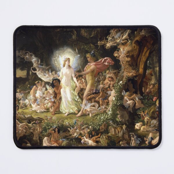 Item preview, The Quarrel of Oberon and Titania - Sir Joseph Noel Paton designed and sold by forgottenbeauty.