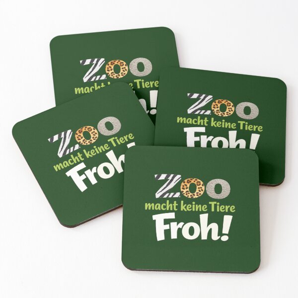 Item preview, Zoo macht keine Tiere froh! designed and sold by Lenock.