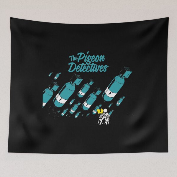 Item preview, The Pigeon Detectives designed and sold by HTVectorLabArt.