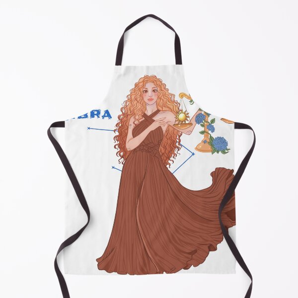 Item preview, Libra Girl Elegant Cosmic Balance Art designed and sold by Iqrapixels.