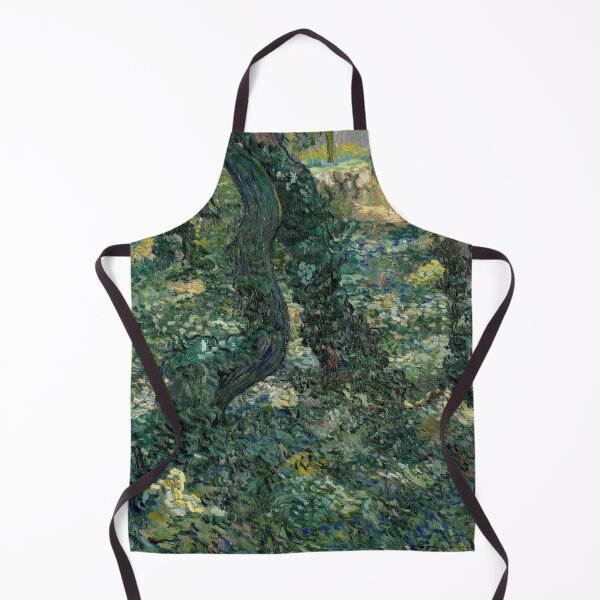 Item preview, Undergrowth by Vincent van Gogh: Lush Woodland Post Impressionist Print designed and sold by artofuniverse.