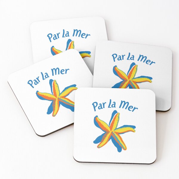 Aperçu de l'œuvre Par La Mer Starfish Illustration créée et vendue par HBDStudio.