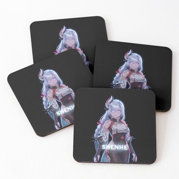 Item preview, Neon Lonesome Transcendence Shenhe - Fan Art Portrait designed and sold by EWCY store.