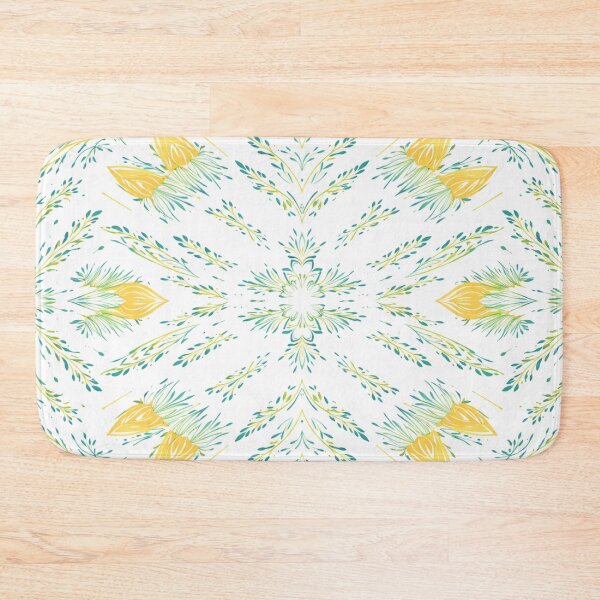 Item preview, Spring Bloom Radiance – Floral Mandala Pattern designed and sold by Colorshow-relax.